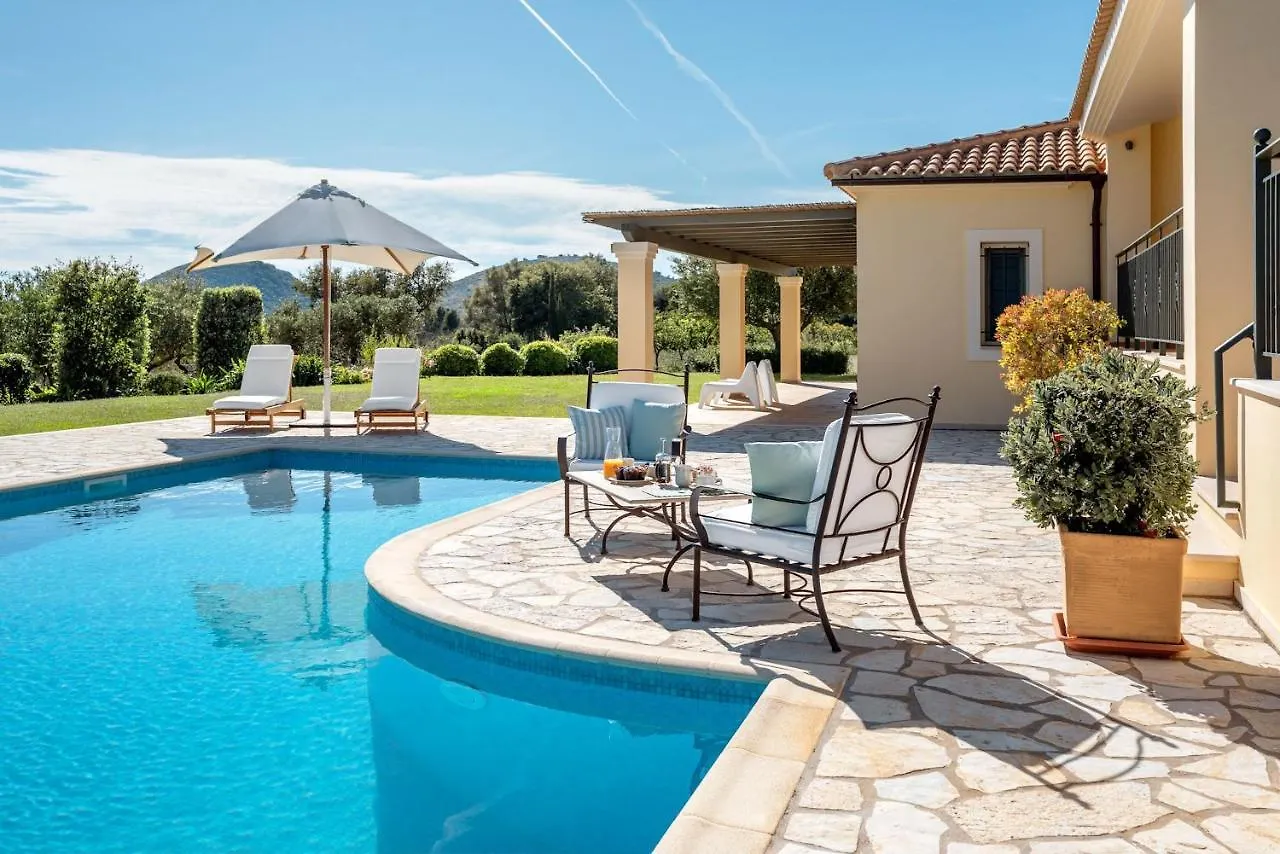 Splendid Kefalonia Villa 2 Bedrooms Villa Olivia Great Sea Mountain Views Trapezaki Mousata Greece