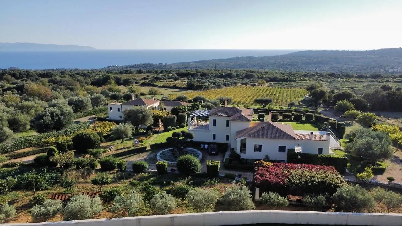 Splendid Kefalonia Villa 2 Bedrooms Villa Olivia Great Sea Mountain Views Trapezaki Mousata
