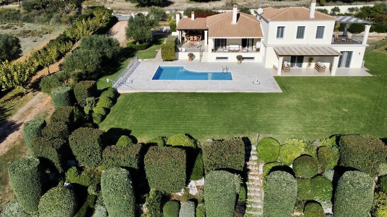 Splendid Kefalonia Villa 2 Bedrooms Villa Olivia Great Sea Mountain Views Trapezaki Mousata