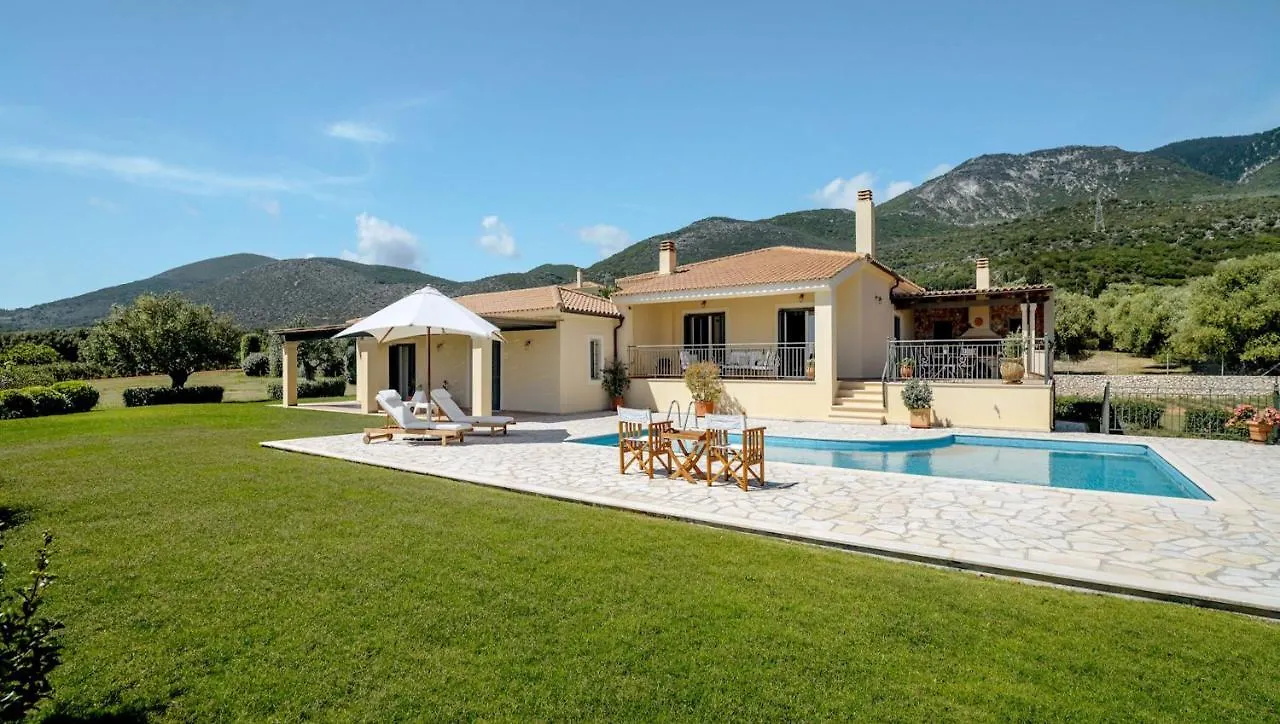 Splendid Kefalonia Villa 2 Bedrooms Villa Olivia Great Sea Mountain Views Trapezaki Mousata Greece