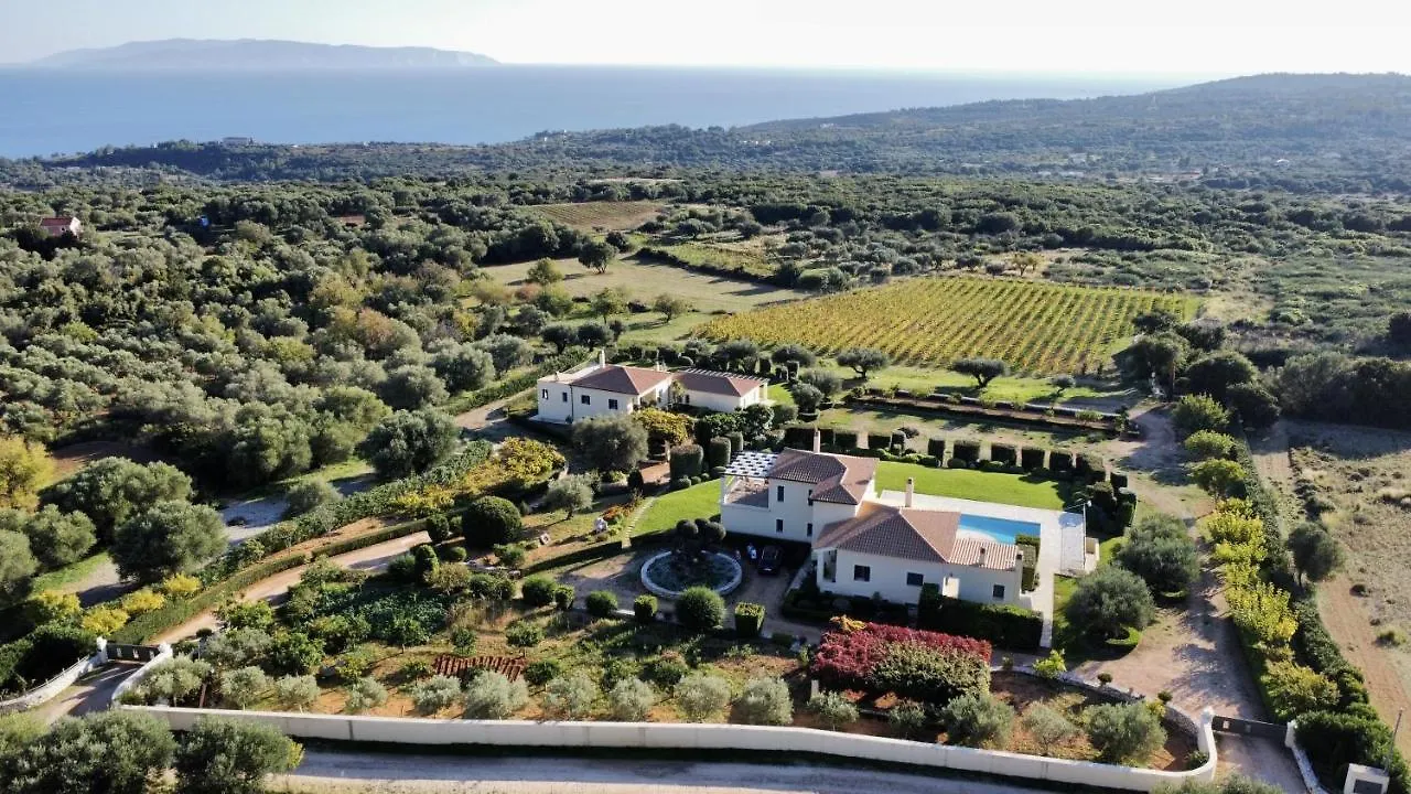 Splendid Kefalonia Villa 2 Bedrooms Villa Olivia Great Sea Mountain Views Trapezaki Mousata Greece
