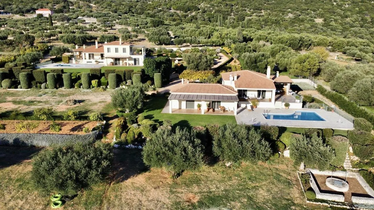 Splendid Kefalonia Villa 2 Bedrooms Villa Olivia Great Sea Mountain Views Trapezaki Mousata