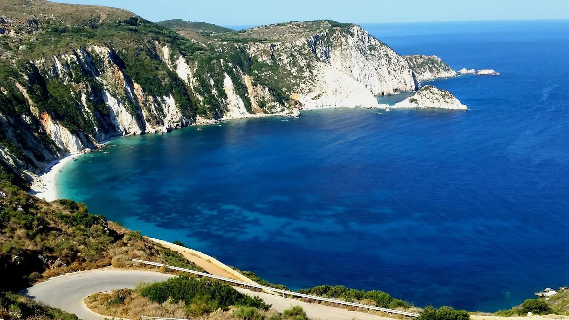 Splendid Kefalonia Villa 2 Bedrooms Villa Olivia Great Sea Mountain Views Trapezaki Mousata